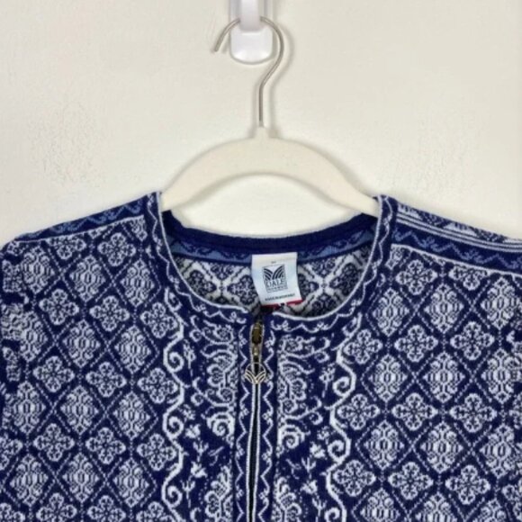 Dale of Norway Ingeborg Women's XS Merino Wool Cardigan Jacket Nordic Winter - Picture 3 of 7